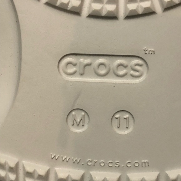 Classic Crocs Shoes Solarized Tie Dye 2 Strap Sandals Pool Slides Size 11 MEN - Picture 9 of 9